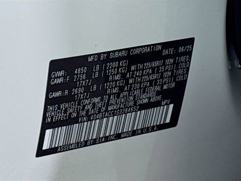 New 2025 Subaru Outback Premium image 36