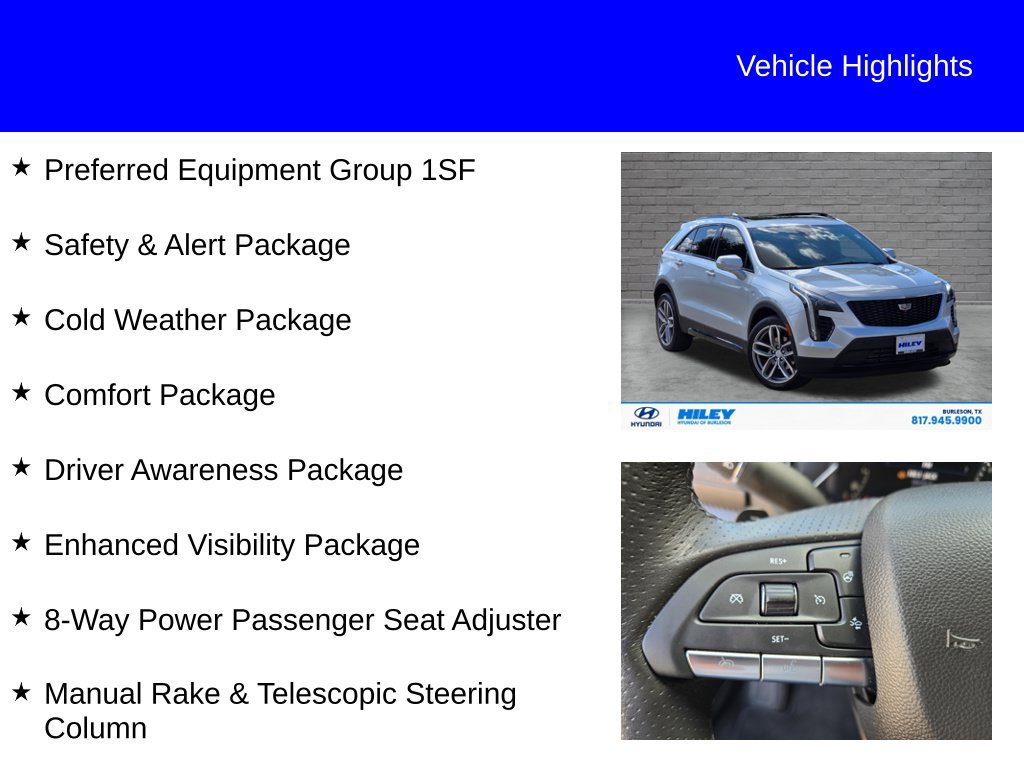Used 2022 Cadillac XT4 Sport w/ Comfort Package FWD image 9