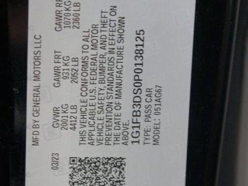 Used 2023 Chevrolet Camaro LT image 21