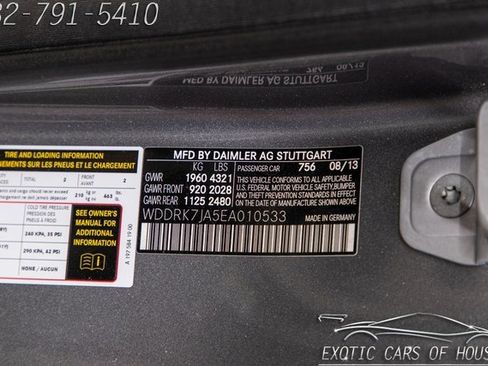 Used 2014 Mercedes-Benz SLS AMG GT Roadster w/ Designo Style Package image 35