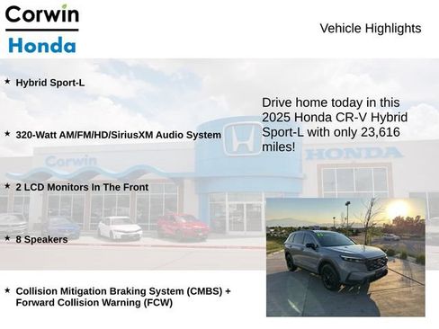 Used 2025 Honda CR-V Sport-L image 6