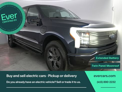 Used 2023 Ford F150 Lightning Lariat w/ Equipment Group 511A High image 1