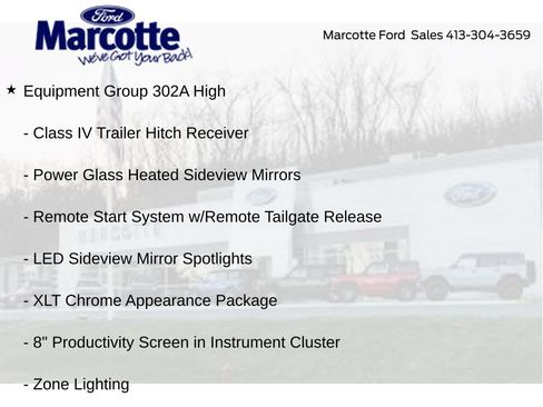Used 2023 Ford F150 XLT w/ Equipment Group 302A High AWD/4WD image 10