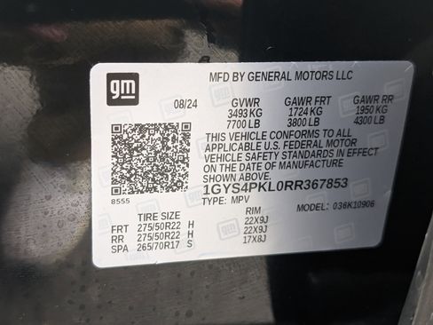 Used 2024 Cadillac Escalade ESV Sport w/ LPO, ONYX Package image 40