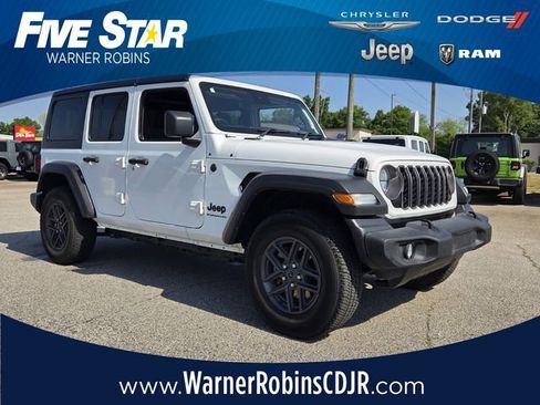 Used 2024 Jeep Wrangler Unlimited Sport w/ Convenience Group AWD/4WD image 1
