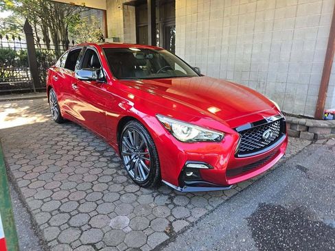 Certified 2024 INFINITI Q50 Red Sport 400 w/ All Weather Package AWD/4WD image 1