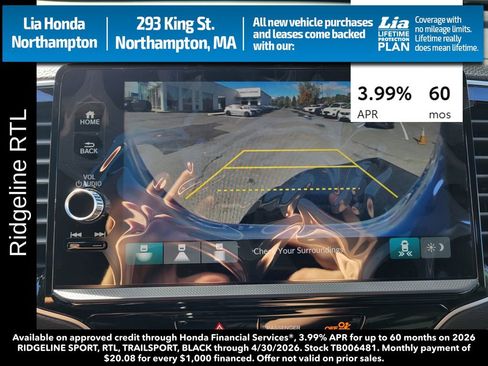 New 2026 Honda Ridgeline RTL image 23