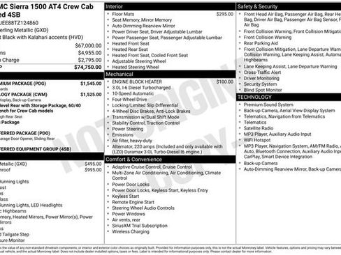 Used 2026 GMC Sierra 1500 AT4 w/ AT4 Premium Package AWD/4WD image 2