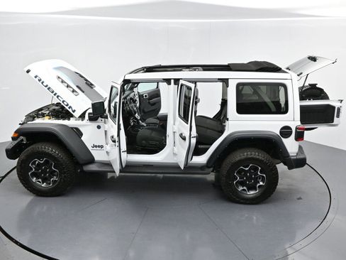 Used 2023 Jeep Wrangler Unlimited Rubicon 4xe w/ Steel Bumper Group AWD/4WD image 46