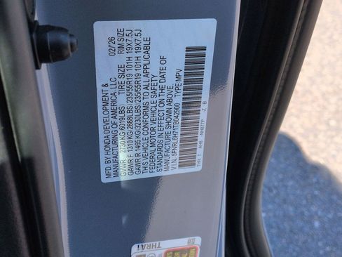 New 2026 Honda Odyssey Sport-L image 16