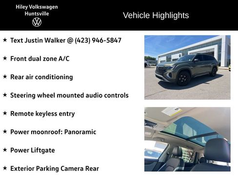 Certified 2024 Volkswagen Atlas Peak Edition SE AWD/4WD image 7