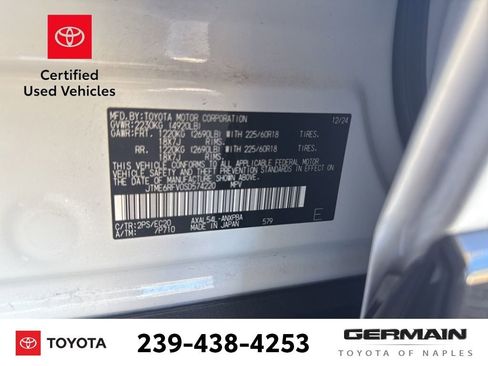 Certified 2025 Toyota RAV4 XSE image 24