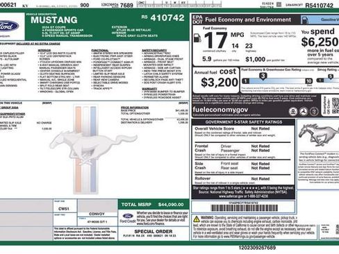 Used 2024 Ford Mustang GT RWD image 4