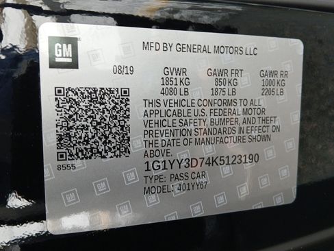 Used 2019 Chevrolet Corvette Grand Sport image 17