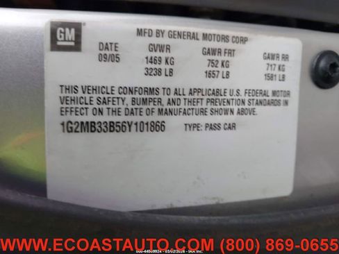 Used 2006 Pontiac Solstice Convertible w/ Convenience Package image 10