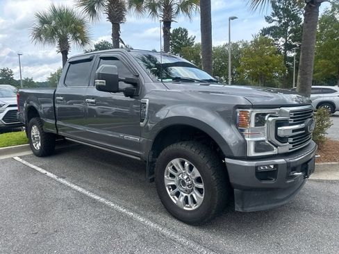 Used 2022 Ford F350 Limited w/ Snow Plow Prep Package AWD/4WD image 2