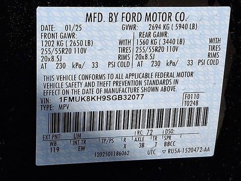 Used 2025 Ford Explorer ST-Line AWD/4WD image 27