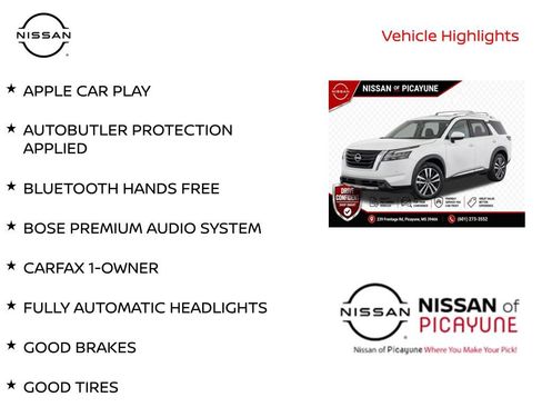 Certified 2025 Nissan Pathfinder Platinum w/ Cargo Package FWD image 12