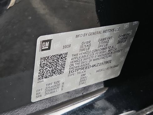 Used 2019 GMC Sierra 1500 AT4 w/ AT4 Premium Package image 28