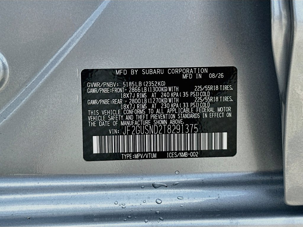 New 2026 Subaru Crosstrek 2.5i Limited AWD/4WD image 32