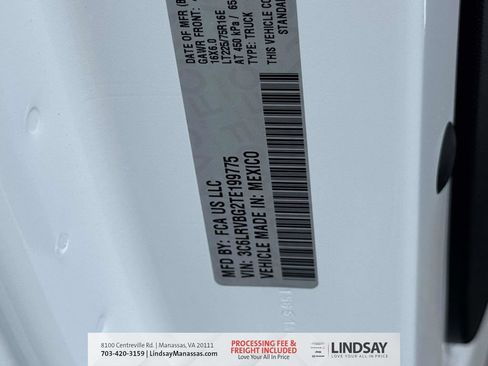 New 2026 RAM ProMaster 1500 w/ Safety Group FWD image 33