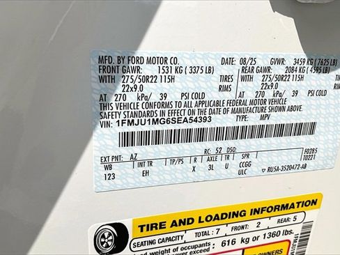 New 2025 Ford Expedition Platinum w/ Stealth Performance Package image 13