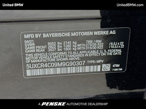 Used 2021 BMW X5 sDrive40i w/ M Sport Package RWD image 15