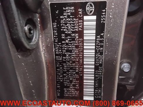 Used 2024 Toyota Camry XSE w/ Navigation Package image 21