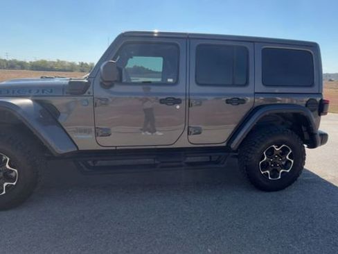 Used 2021 Jeep Wrangler Unlimited Rubicon 4xe w/ Steel Bumper Group image 5