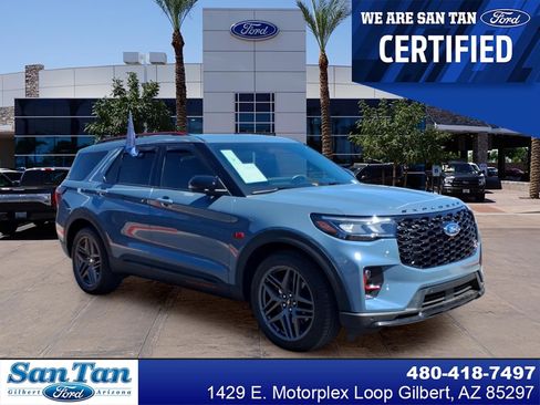 Certified 2025 Ford Explorer ST w/ Sun And Sound Package AWD/4WD image 1