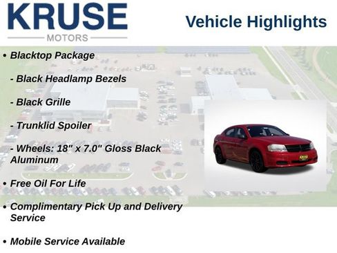 Used 2014 Dodge Avenger SE w/ Blacktop Package FWD image 10