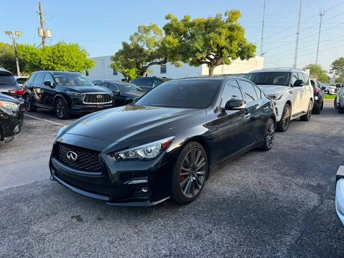 Used 2023 INFINITI Q50 Red Sport 400 RWD image 1
