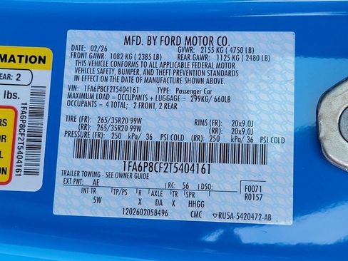 New 2026 Ford Mustang GT Premium image 11