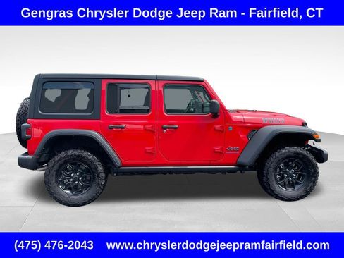 Certified 2025 Jeep Wrangler Unlimited Sport S 4xe AWD/4WD image 8