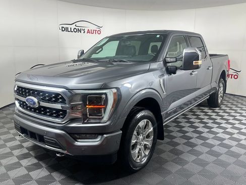 Used 2022 Ford F150 Platinum w/ Max Trailer Tow Package AWD/4WD image 2