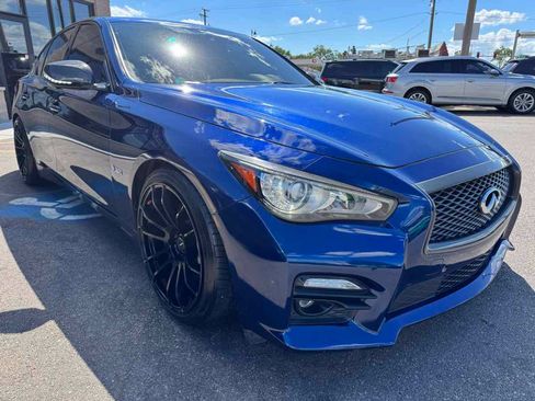 Used 2016 INFINITI Q50 Red Sport 400 AWD/4WD image 3