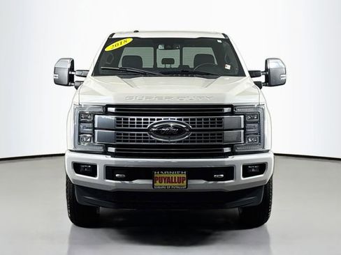 Used 2018 Ford F350 Platinum w/ Platinum Ultimate Package AWD/4WD image 2