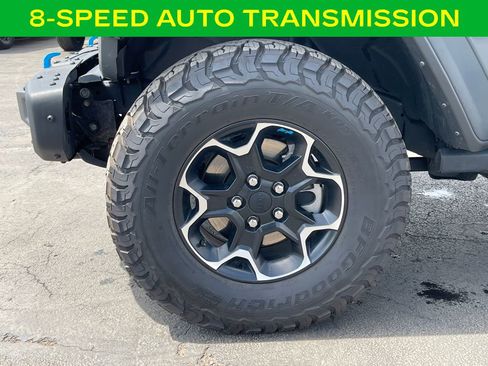Used 2022 Jeep Wrangler Unlimited Rubicon 4xe w/ Steel Bumper Group AWD/4WD image 12