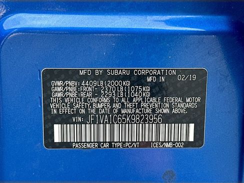 Used 2019 Subaru WRX Premium AWD/4WD image 30