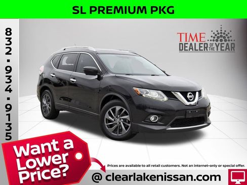 Used 2016 Nissan Rogue SL w/ SL Premium Package image 1