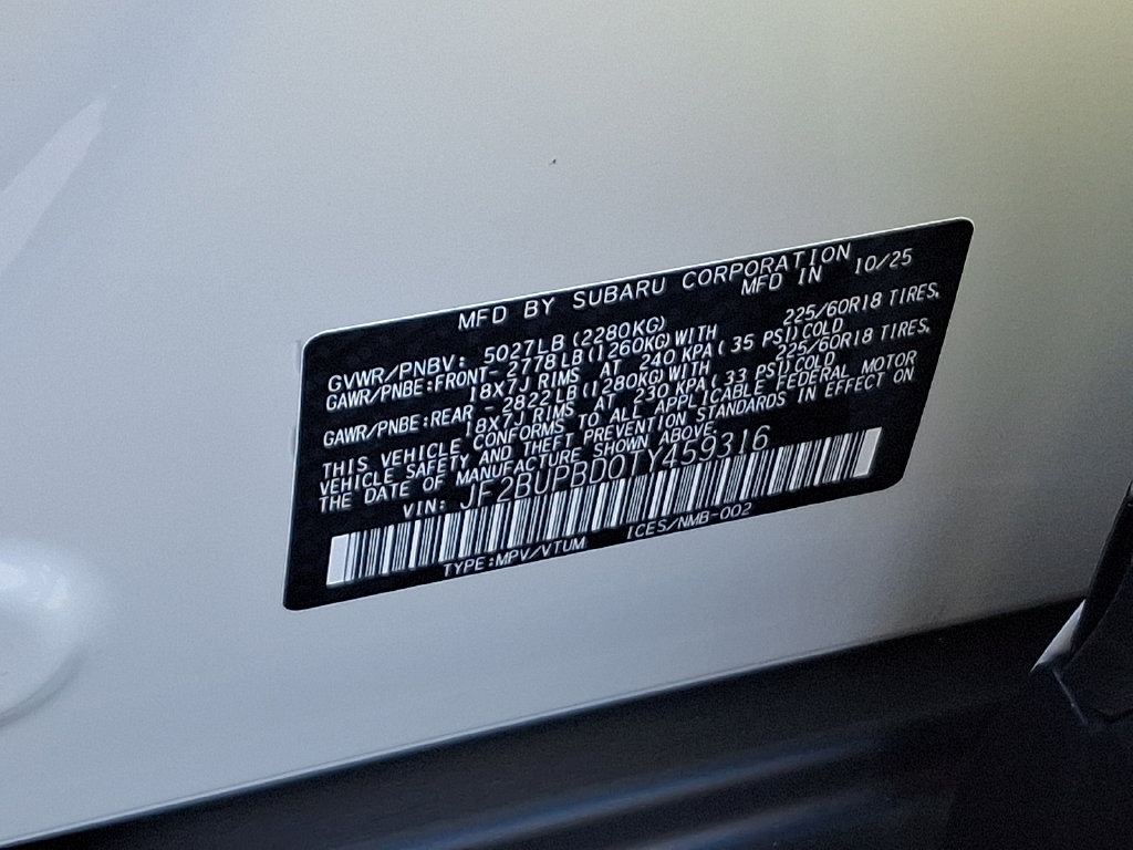 Used 2026 Subaru Outback Premium AWD/4WD image 29