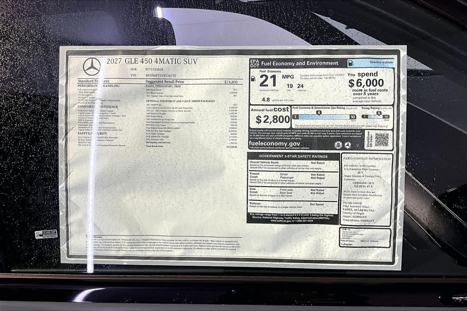 New 2027 Mercedes-Benz GLE 450 4MATIC image 18