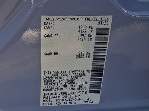 Used 2023 Nissan Altima 2.5 SR FWD image 28