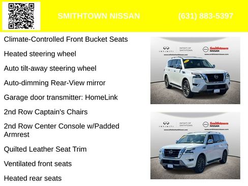 Used 2024 Nissan Armada Platinum w/ Captain's Chairs Package AWD/4WD image 10