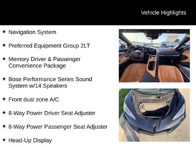 Certified 2022 Chevrolet Corvette Stingray Preferred Cpe w/ 2LT RWD image 12
