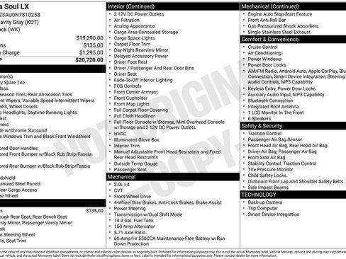 Used 2022 Kia Soul LX FWD image 9