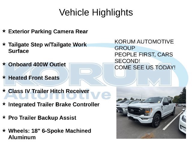 Used 2022 Ford F150 XLT w/ Equipment Group 302A High AWD/4WD image 8