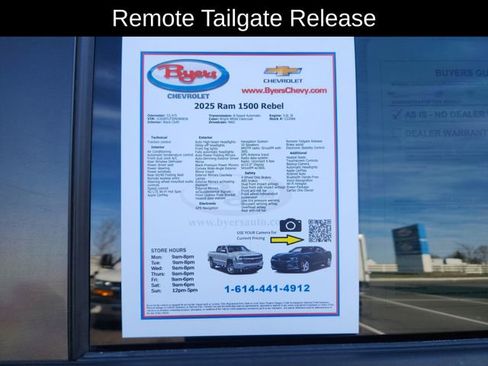 Used 2025 RAM 1500 Rebel w/ Rebel Level 1 Equipment Group image 12