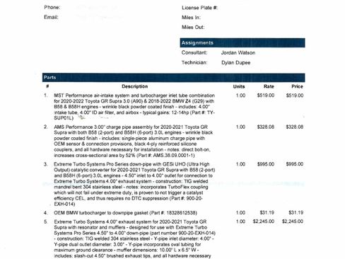 Used 2022 Toyota Supra Premium w/ Driver Assist Package RWD image 2