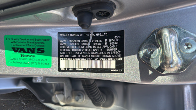 Used 2019 Honda Civic Sport image 32